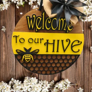18" Front Door Sign