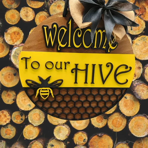 18" Front Door Sign - Image 3