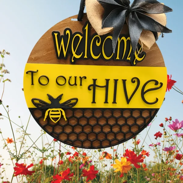 18" Front Door Sign - Image 4