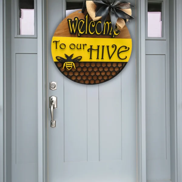 18" Front Door Sign - Image 2