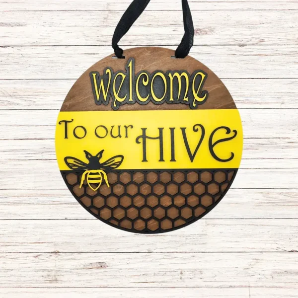 18" Front Door Sign - Image 5
