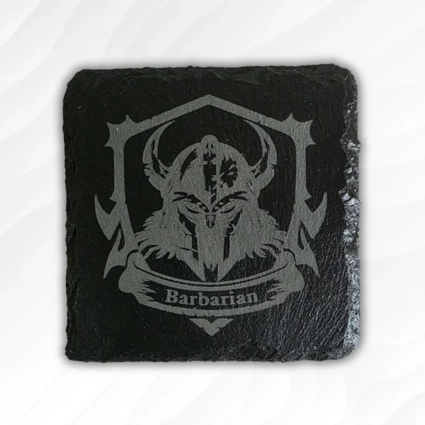 D&D Class Icons Slate Coaster set - Image 16