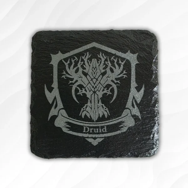 D&D Class Icons Slate Coaster set - Image 14