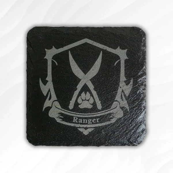 D&D Class Icons Slate Coaster set - Image 9