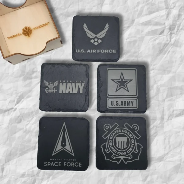 Military Branch Coasters