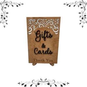 Elegant Wedding Card Box