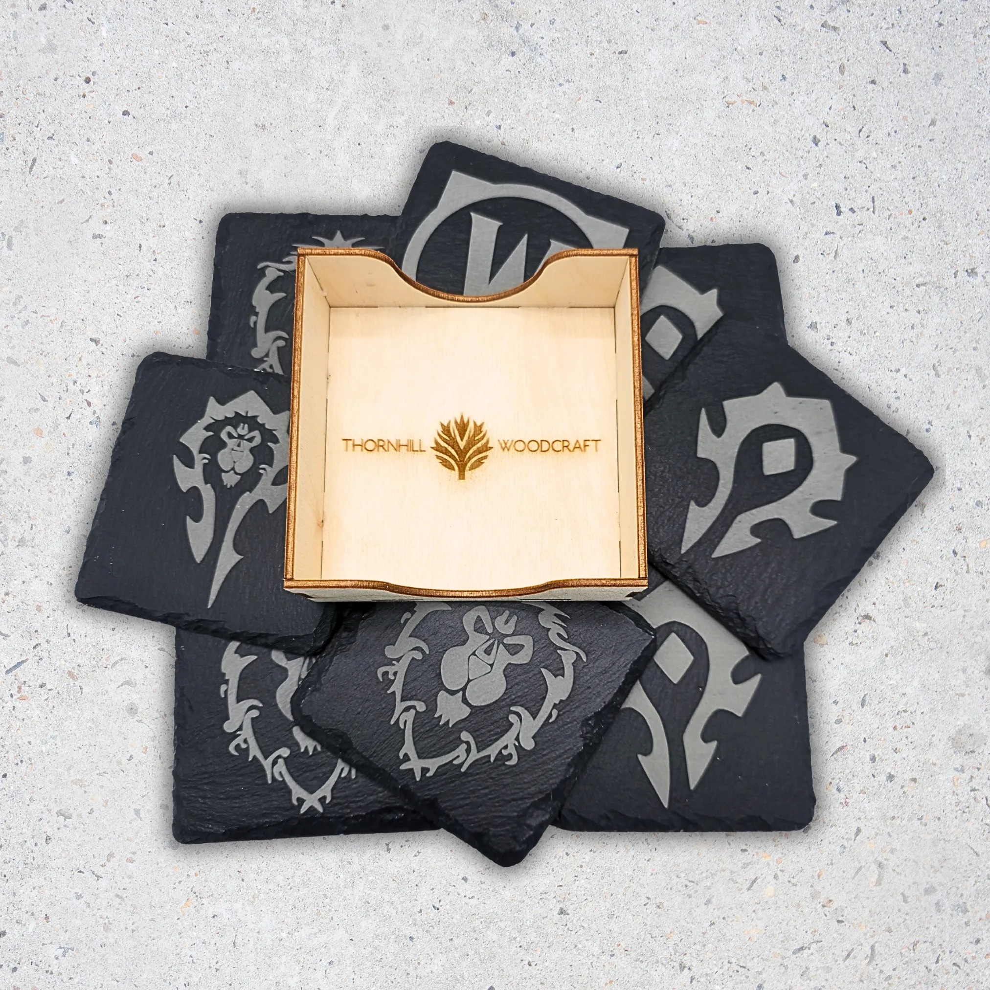 World of Warcraft Slate Coasters - Image 2