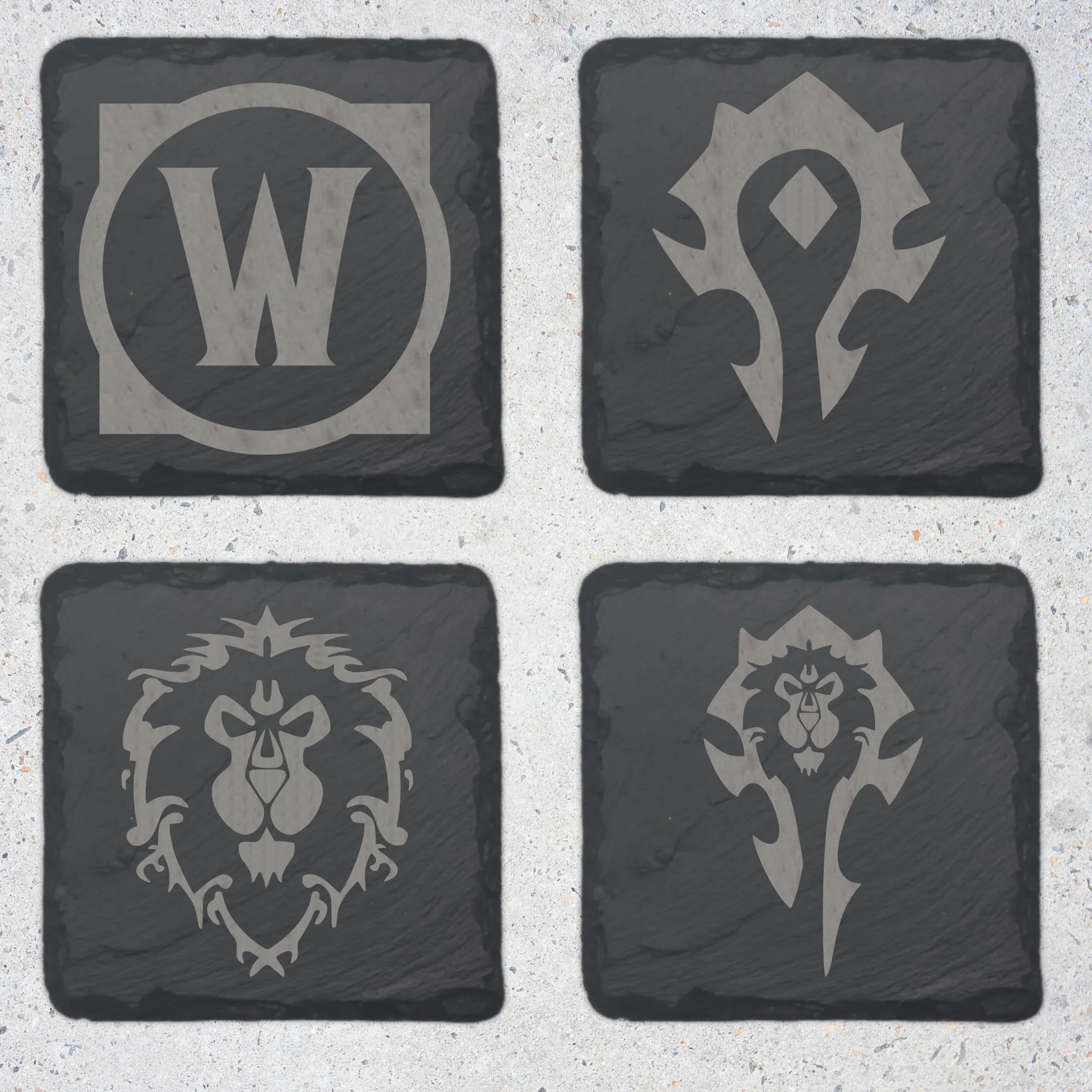 World of Warcraft Slate Coasters - Image 4